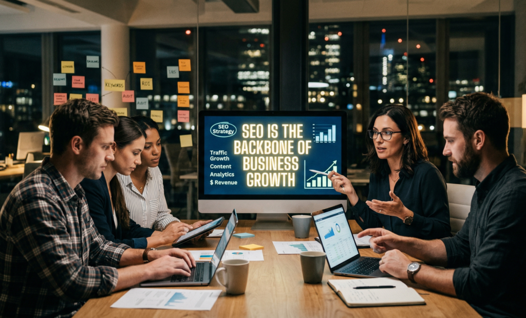 SEO is the Backbone of Business Growth​